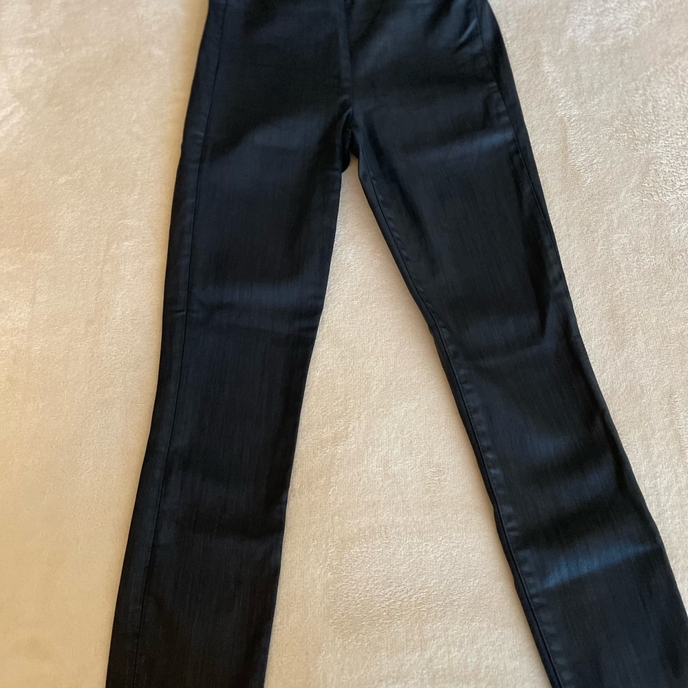 GAP Low Rise Zip Coated Skinny Jeans - Size 25 - Picture 4 of 12